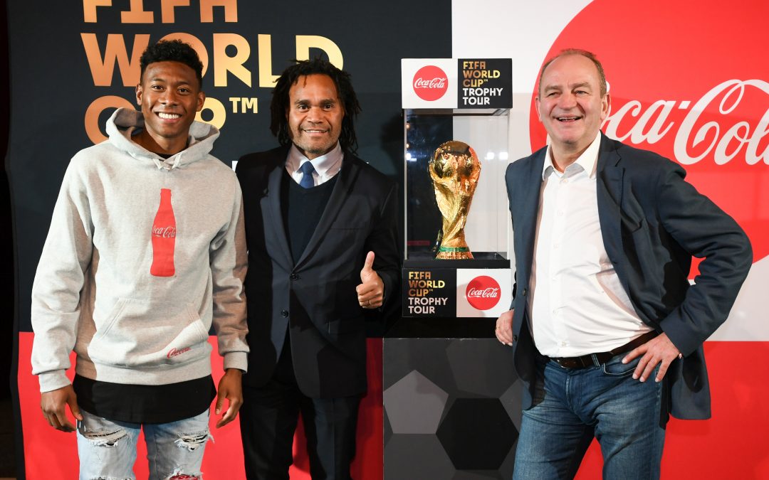 FIFA World Cup Trophy zu Gast in Wien