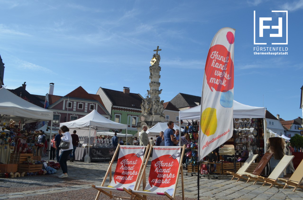 „Kleine Städte – Große Momente“: 1. Kunsthandwerksmarkt in Fürstenfeld vom 13. bis 15. Mai 2022