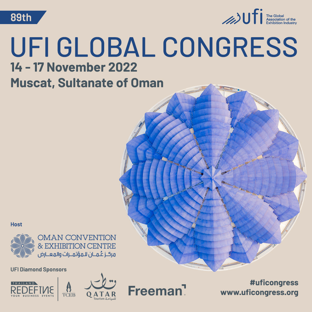 UFI: Registrierung für den Global Congress 2022 ab sofort möglich