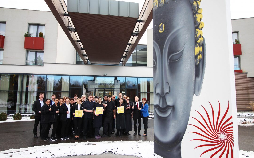 Hotel & Spa Linsberg Asia erhält erstmals den „Gold Award“ von HolidayCheck