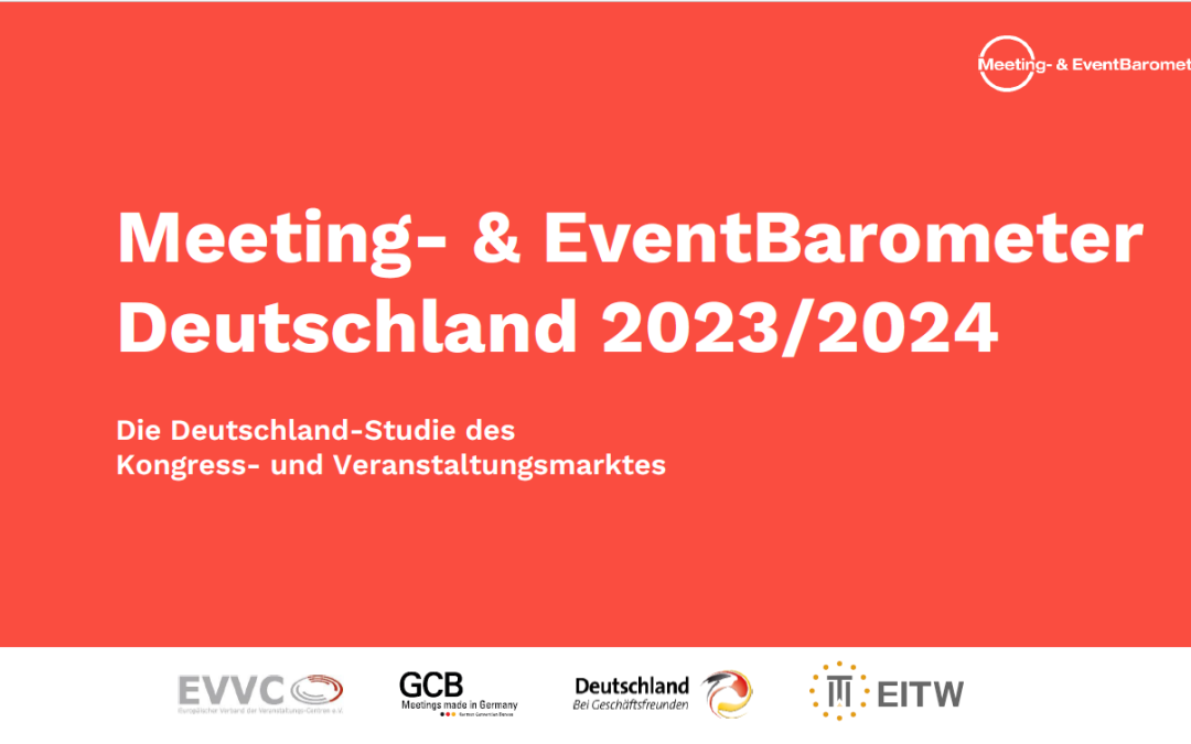 Meeting- & EventBarometers 2023/24: Aufwärtstrend im deutschen Veranstaltungsmarkt hält an