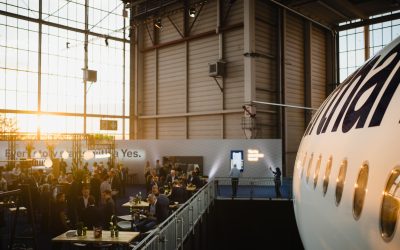 Stargate Group lässt das neue Lufthansa Allegris Flugzeug auf Augenhöhe erleben